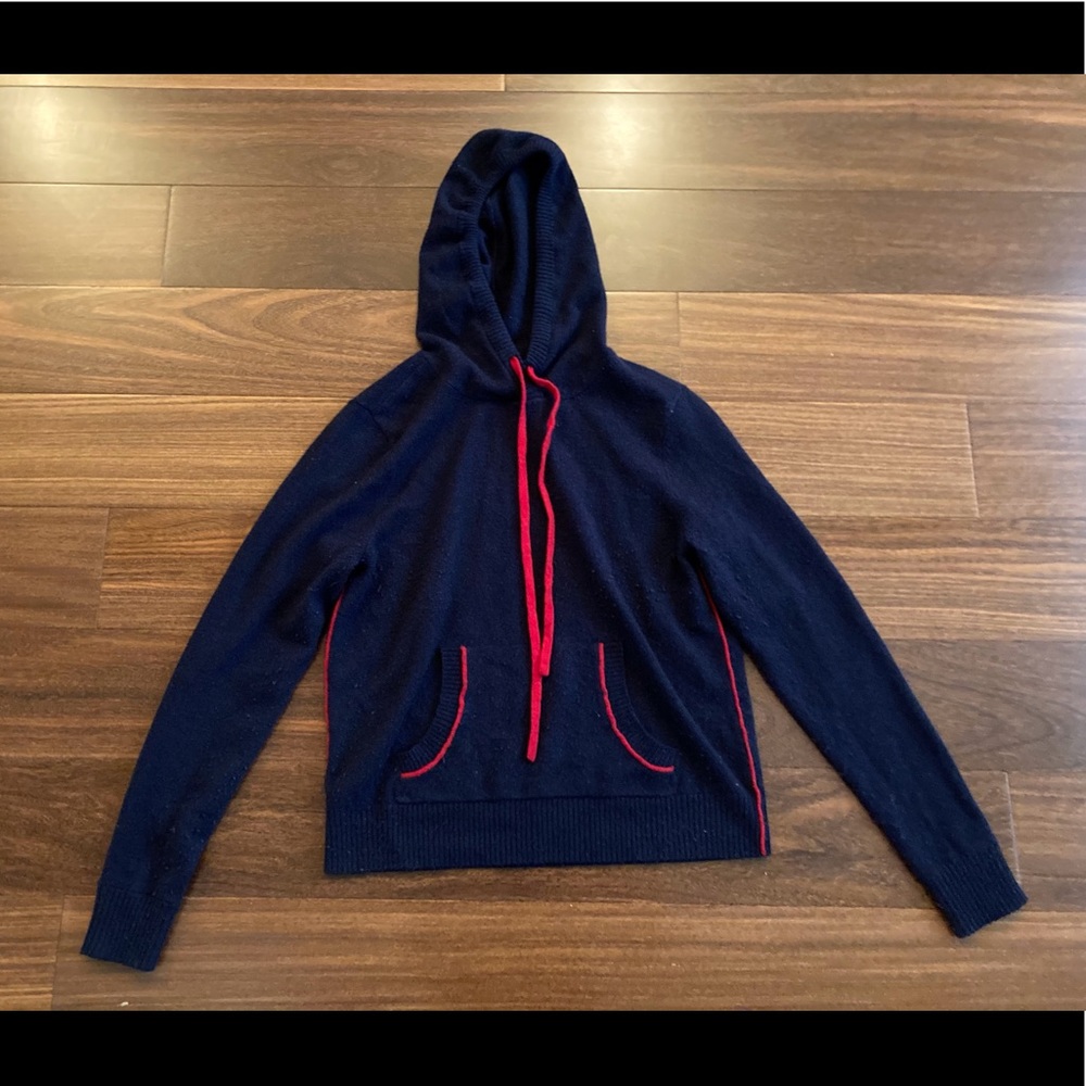 1901 Merino Wool + Cashmere Sweater Hoodie